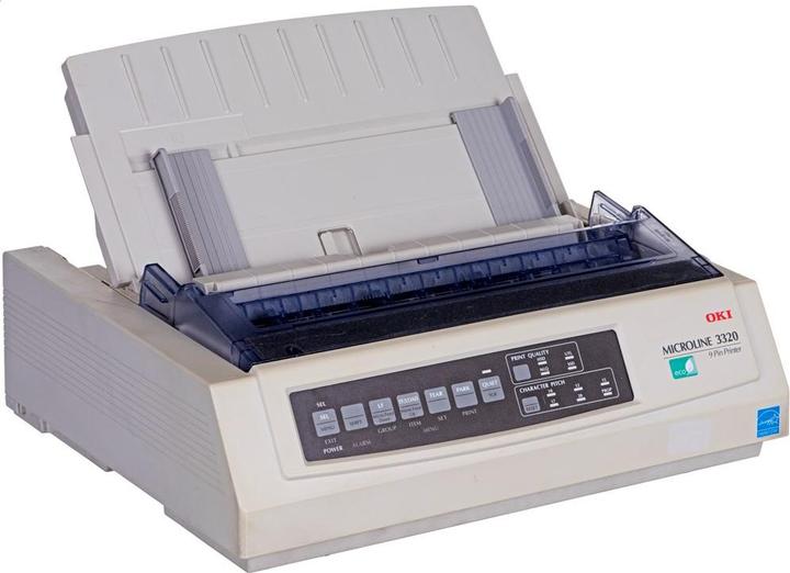 Actual product image OKI DOT MATRIX PRINTER ML 3320 LPT USB Used