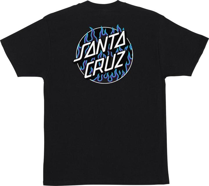 Santa Cruz Thrasher Flame Dot Regular T-Shirt (S)