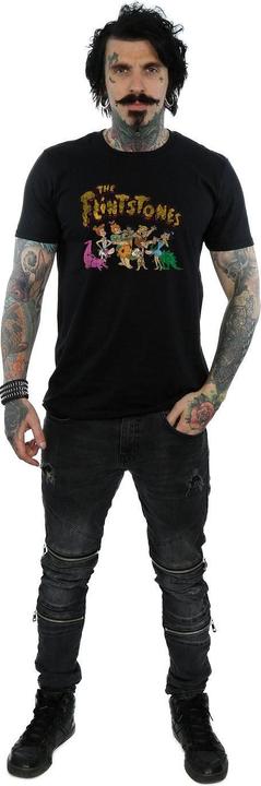 Produktbild The Flintstones Group Distressed TShirt (M)