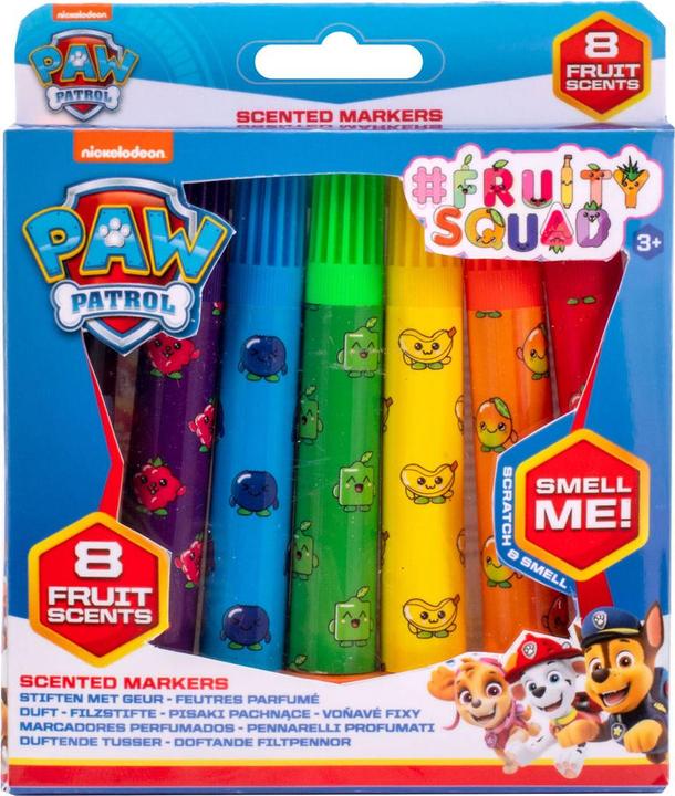 Image du produit Canenco Fruity Squad PAW Patrol Mini crayons parfumés, 12 pcs. (Multicolore, 12 x)
