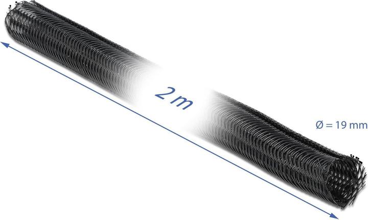 Produktbild Delock Geflechtschlauch (Kabelschlauch, 200 cm)