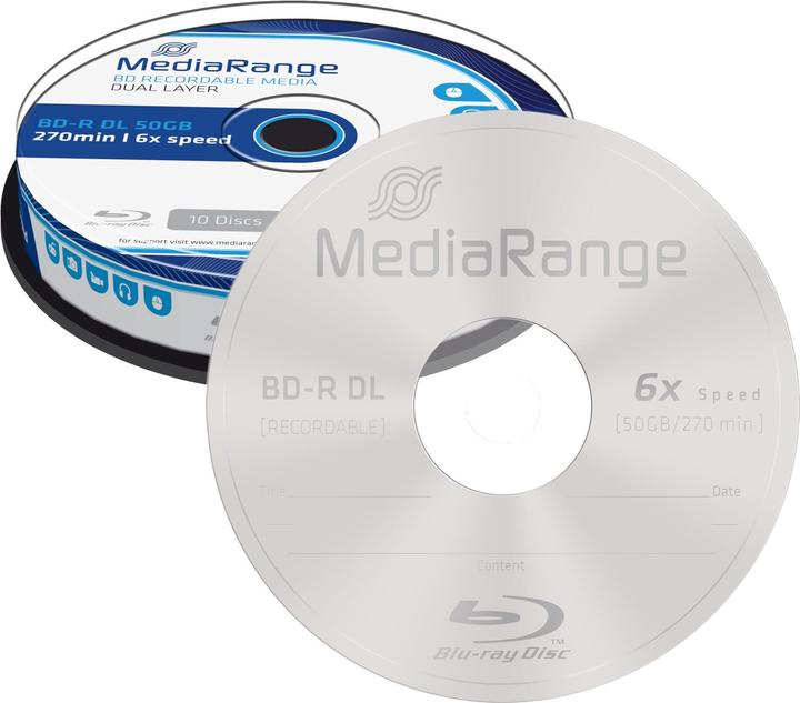 Immagine prodotto MediaRange Bd-R (10 x)