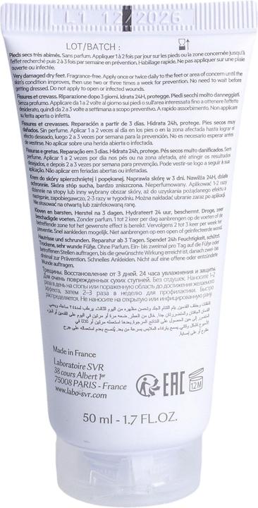 Produktbild Xerial Fissures Et Crevasses Cream For Cracked And Damaged Skin 50Ml (Fussdeodorant & -puder, 50 ml)