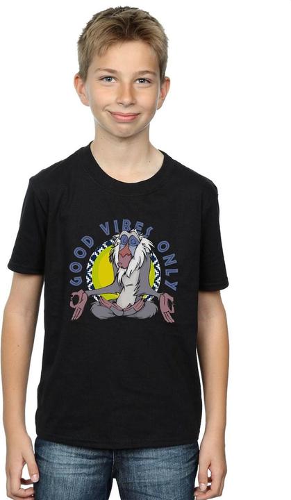 Immagine prodotto Disney The Lion King Rafiki Good Vibes Only Maglietta Ragazzi (116)