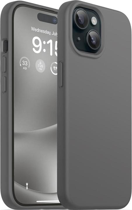 Actual product image Screenguard Apple iPhone 15 Plus Liquid Silicone Case Sleeve (Apple iPhone 15 Plus)