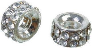 Image du produit Hobby2you Doubles intermédiaires avec strass 8mm 10p. FS