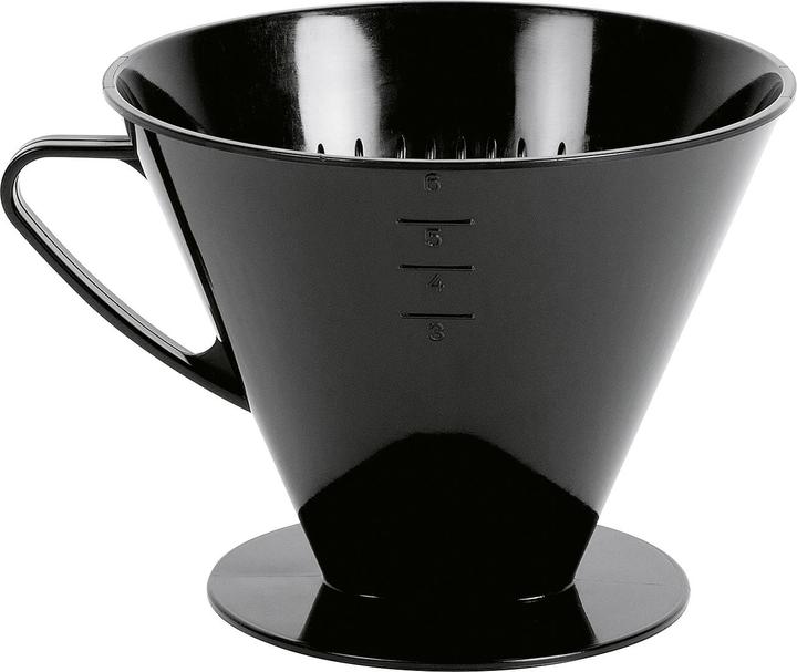Actual product image Wüllner & kaiser Coffee hand filter 1x6 with 2 holes black