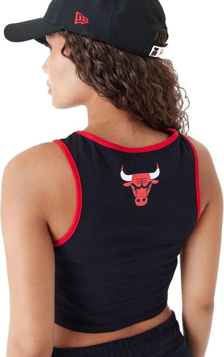 Produktbild New Era Ladies Crop Tank Top Chicago Bulls schwarz - L (L)