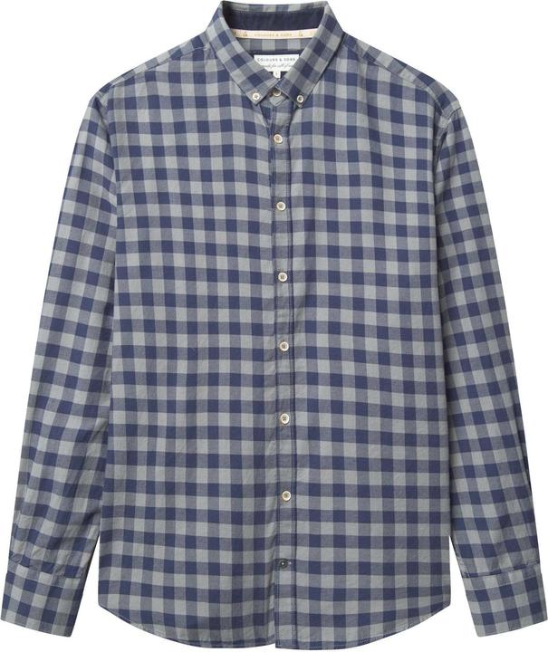 Colours & Sons Langarmhemd Shirt Printed