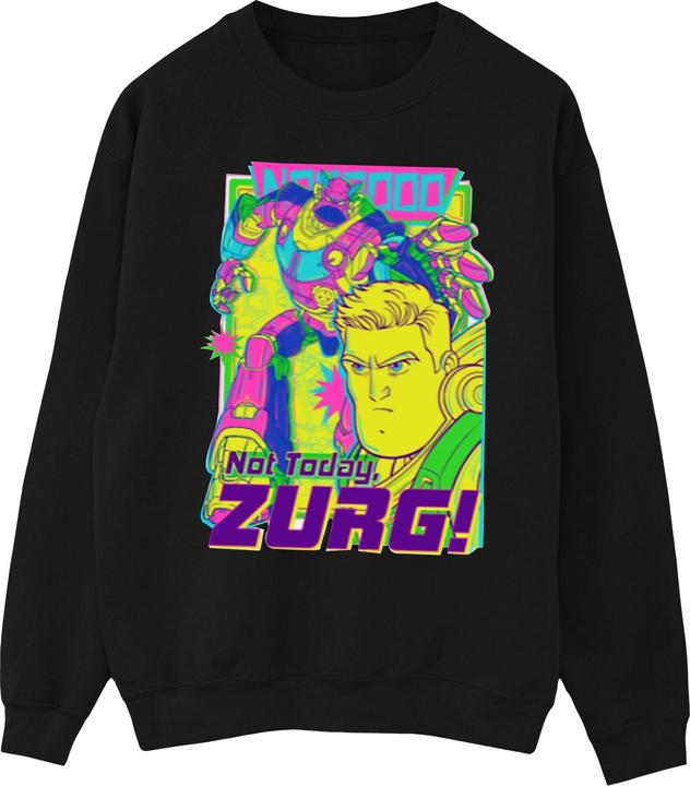 Actual product image Disney Mens Lightyear Not Today Zurg Sweatshirt (XXL)