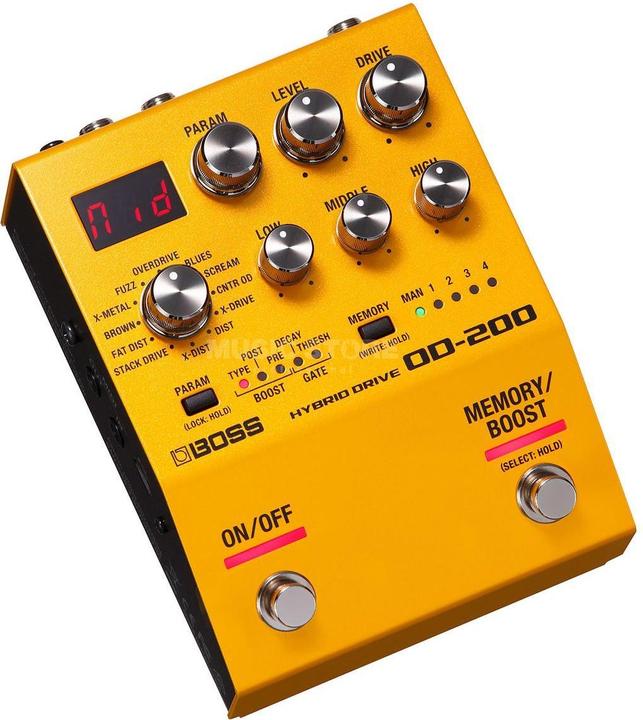 Actual product image BOSS (Electronics) OD-200 Hybrid Drive Pedal
