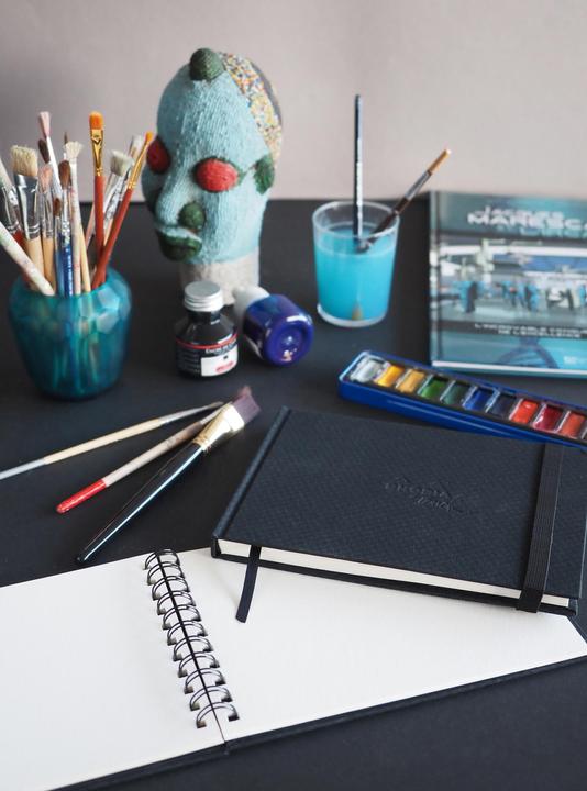 Produktbild Rhodia Touch Watercolor Book (300 g/m², 120 x)