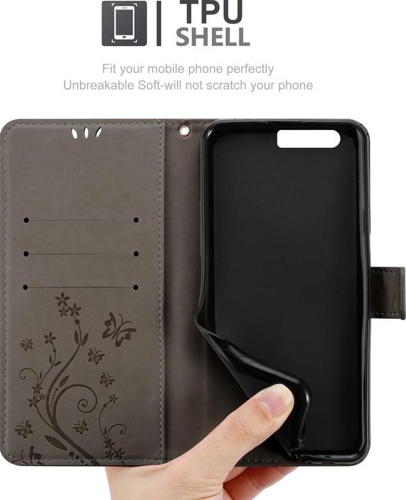 Produktbild Cadorabo Flower Book Cover (Huawei P10 Plus)