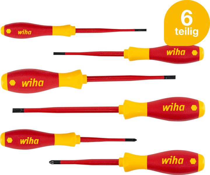 Actual product image Wiha Electric SlimFix (Slotted screws, Pozidriv cross recess (PZ))