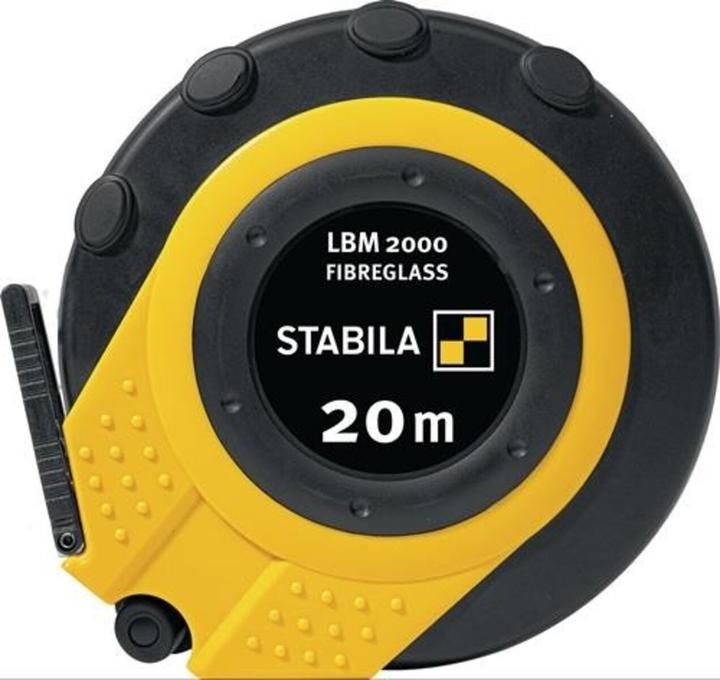 Produktbild Stabila Kapselbandmass LBM 2000 FIBREGLASS, Glasfaserband, metrische Skala (M)