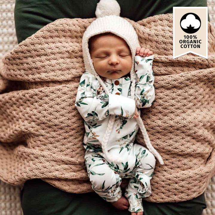 Produktbild Snuggle Hunny Romper - Eucalyptus (62)