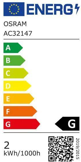 Energie-Label Osram LED-Lampe (E14, 1 W, 70 lm, 1 x, G)