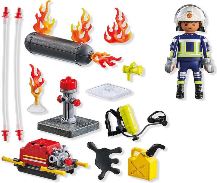 Produktbild Playmobil Löschung eines Gastanks (71826, Playmobil Action Heroes)