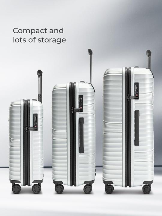 Produktbild Pactastic Collection 02 THE THREE SET 4 Rollen Kofferset 3-teilig (204 l, XL (ab 115l))