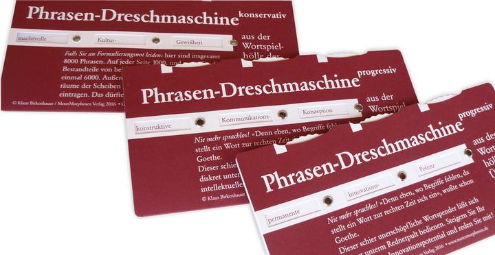 Produktbild Phrasendreschmaschine (Spiel)762 (Deutsch)
