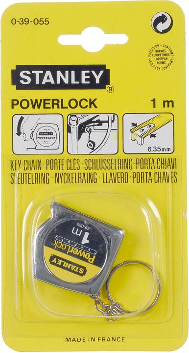Produktbild Stanley Bandmass Powerlock mit Schlüsselring (Metrisch)