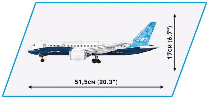 Actual product image Cobi Boeing 787 Dreamliner / 836 pcs