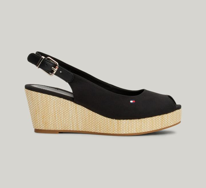 Actual product image Tommy Hilfiger Iconic Elba Sling Back Wedge-38 (38)