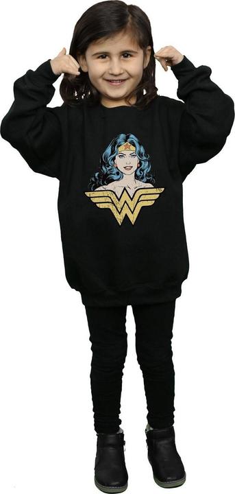 Image du produit - Sweat WONDER WOMAN GAZE - Fille (152, 158)