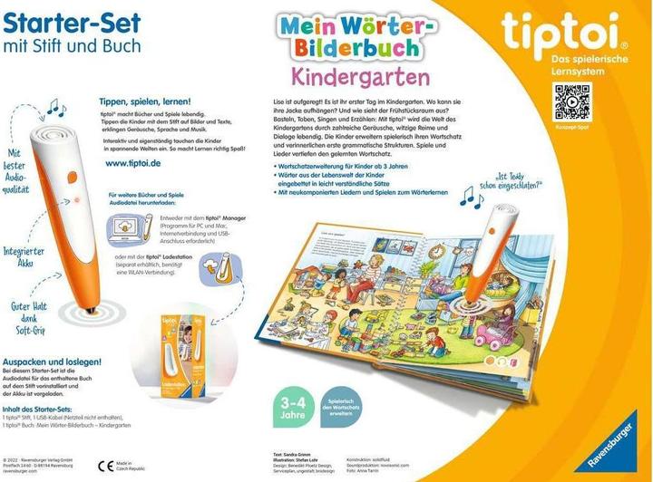 Actual product image tiptoi Starter Set Kindergarten (German)