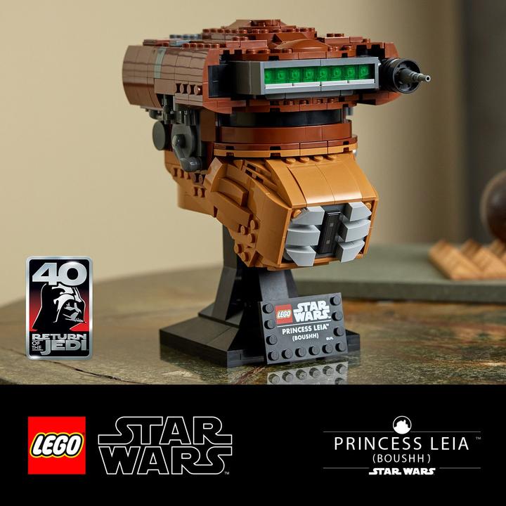 Image du produit LEGO Casque Princesse Leia (75351, LEGO Star Wars)