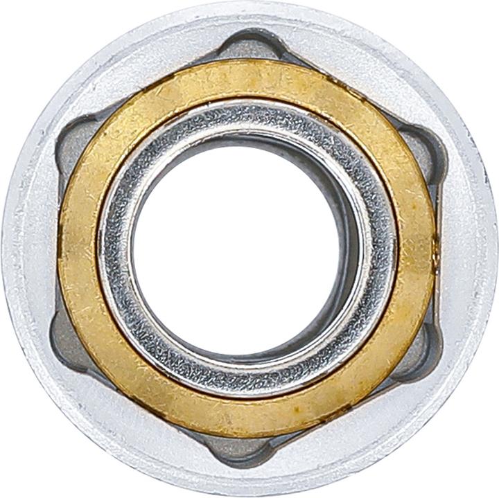 Produktbild BGS Zündkerzen-Einsatz mit Magnet, Sechskant Antrieb Innenvierkant 12,5 mm (1/2") SW 21 mm