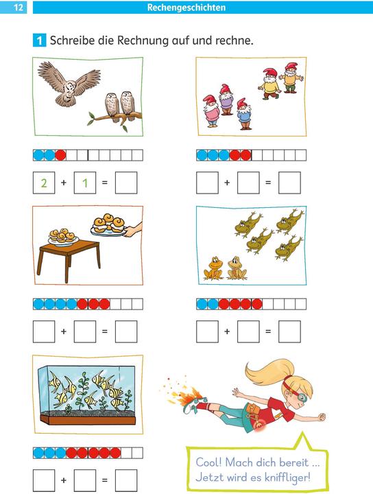Produktbild Die Mathe-Helden Rechnen bis 20 1. Klasse (Deutsch, Manon Sander, 2016)