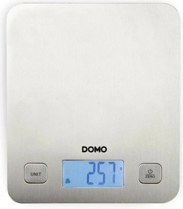 Immagine prodotto Domo DO9239W. Tipo: Bilancia elettronica da cucina, Capacità massima di peso: 5 kg, Precisione: 1 g.