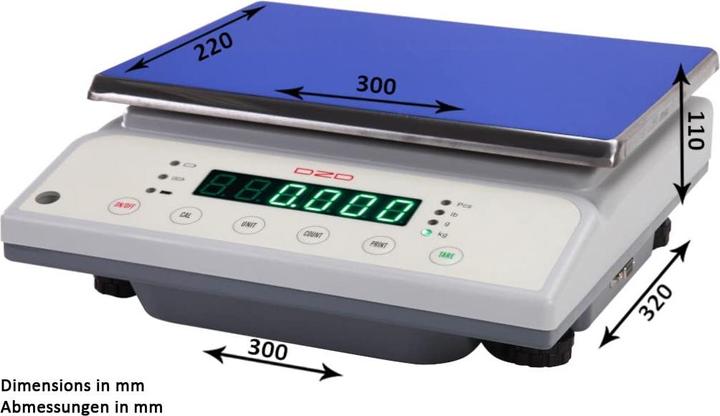 Image du produit DZD DJ6K Balance industrielle