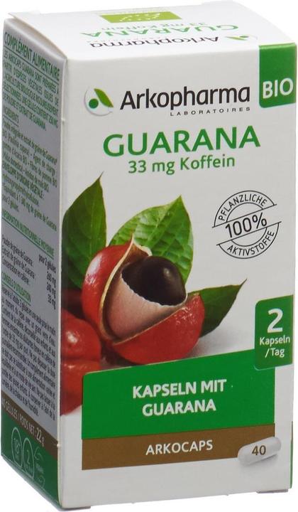 Arkopharma Arkocaps Bio Guarana Kapseln (40 Stück, Kapseln, 40 g)