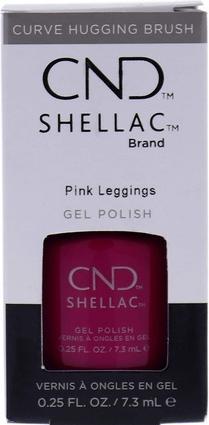 Produktbild CND Shellac - Color Coat Pink Leggings (Pink Leggings, UV-Gel Lack)