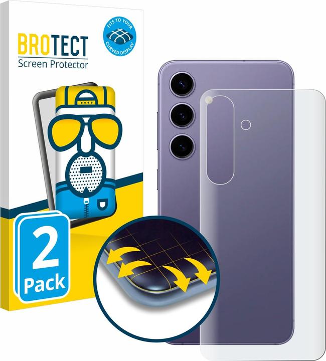 Immagine prodotto BROTECT Protezione dello schermo opaca a copertura totale (2 Pezzo/i, Samsung Galaxy S24+)