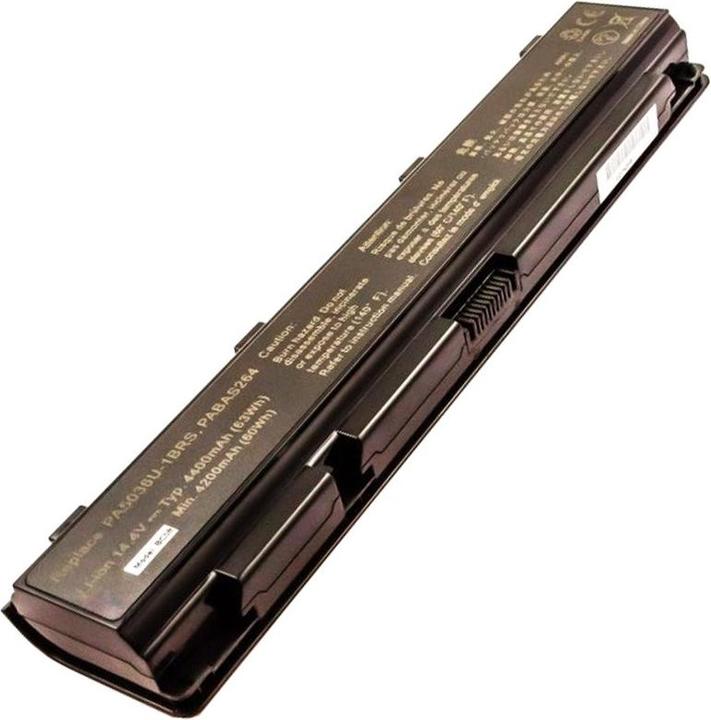 Immagine prodotto Toshiba Batteria Qosmio X870, X875, X70 Batteria PA5036U-1BRS, PABAS264 (4400 mAh)