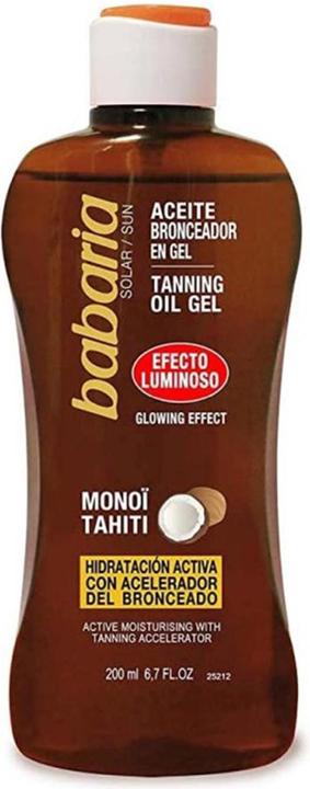 Produktbild Babaria Tanning Oil Gel Glowing Effect 100ml (Selbstbräunungsöl, 100 ml)