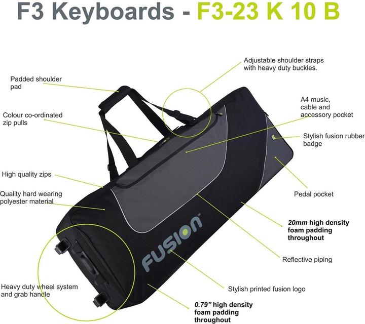 Produktbild Fusion Keyboardbag 10 (Keyboard)