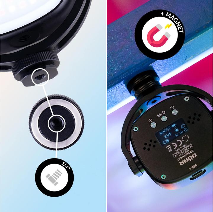 Actual product image Dörr MVL-77 LED Video Light (Video light)
