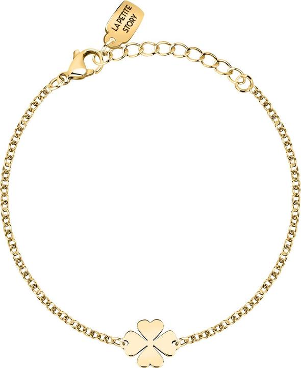 La Petite Story Brancciali Clover Armband (19 cm, Edelstahl)