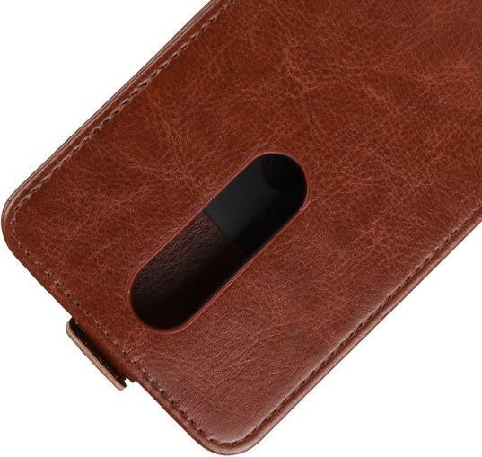 Produktbild MU Classic Crazy Horse Leder Flipcase Series (Nokia 5.1 Plus)