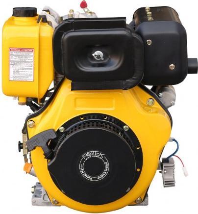 Produktbild Rotek - Dieselmotor 1-Zylinder 4-Takt 418ccm ED4-0474-5HE-FG2A, luftgekühlt
