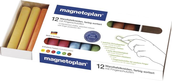 Magnetoplan Craie (Multicolore, 12 x)