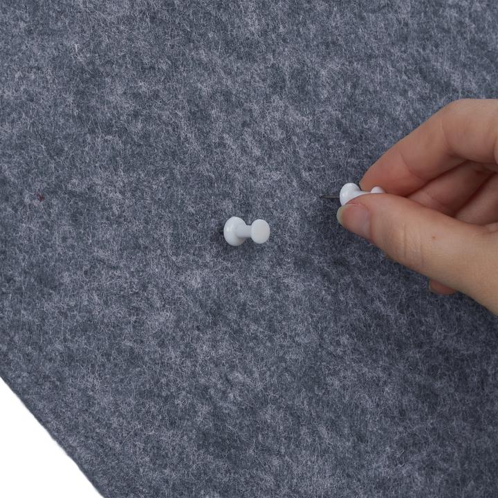 Actual product image Relaxdays 6x felt pinboard (Bulletin board, 30 x 1 x 26 cm)