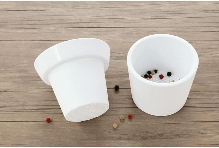 Actual product image ASA Selection Spice / herb mill D. 8.9 cm, H. 8 cm, 0.1 l, porcelain (Various spices)