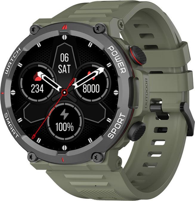 Blackview W50 (Montre Connectée - 1.39" - Microphone intégré) Vert