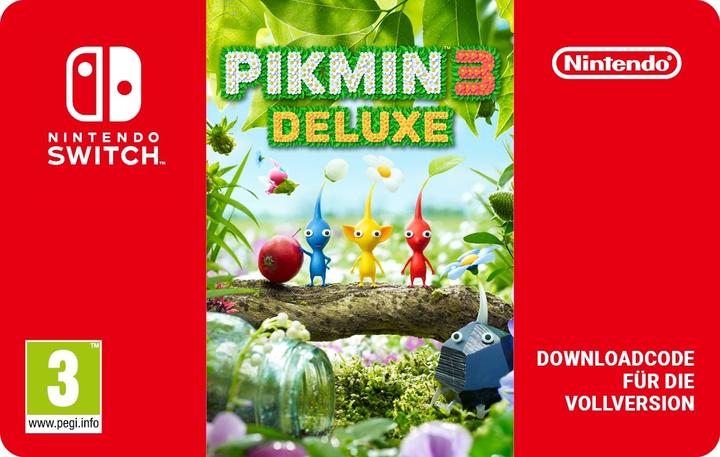 Actual product image Nintendo Pikmin 3 Deluxe Digital Code (Switch)