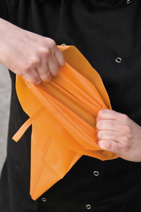 Immagine prodotto Ibili Sacco à poche arancione da 55 cm Perfetto per qualsiasi tipo di torta o crostata (Borsa a tracolla)